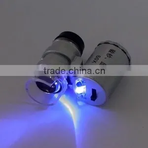 Most Popular Mini 60x Adjustable Digital Pocket Microscope With 2 LED Lights thumbnail-3