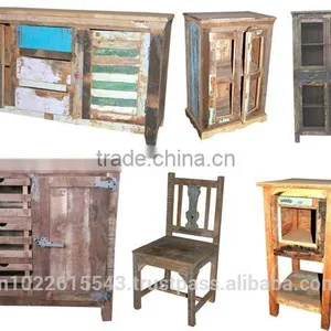 Recycle Wood Furniture Reclaimed Wood Collection ,INDUSTRIAL FURNITURE EXPORTER, Vintage Industrial Furniture. thumbnail-2