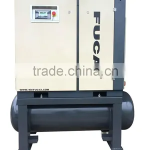 7.5kw 10hp Industrial Use 500L Tank Double Screw Air Compressor thumbnail-1