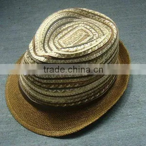 Fashion Wowen Summer Papyrus Fabric Cap thumbnail-1
