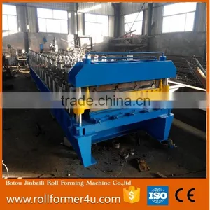 Double Layer Cold Roof Sheet Roll Forming Machine for Sale thumbnail-5