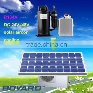 Hot Promo! Solar 48v Compressor R134A for Motori Elettrici 48 Volt Solar Powerair Conditioner Solar Mill System of Telecom Shelt thumbnail-1