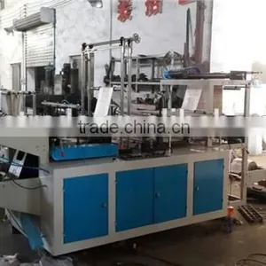GBDR-600 Two Layers Automatic High Speed Continue Rolling Bag Making Machine/ Roll Garbage Bag Making Machine thumbnail-6