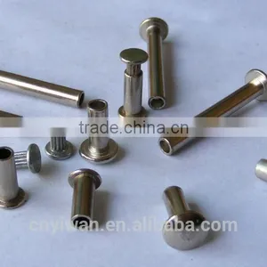 Copper Hollow Rivet Semi Hollow Rivet or Tubular Rivet thumbnail-2