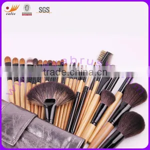 Natural Hair Brush Set With 28pcs Makeup Brushes thumbnail-1