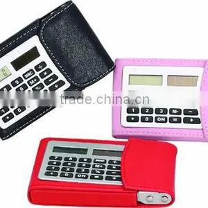 8 Digital Name Card Holder Electronic Calculator thumbnail-1