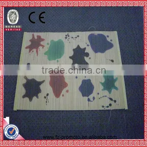 HX-1949 Hot Sales Butterfly Round Bamboo Cup Mat thumbnail-1