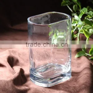 Clear Glass Vase thumbnail-1