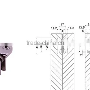 Furniture Hinge Type Invisible Cross Concealed Hinge thumbnail-2