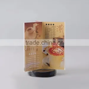 Bulk Stocked Hotel Restaurant Six Sided Acrylic Bill Holders Presenters (XJJD45) thumbnail-1