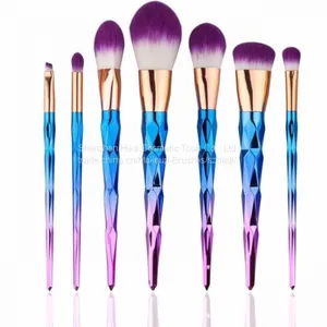 Pro Collection Cosmetic Makeup Brushes Latest 7pcs Unicorn Brushes thumbnail-2