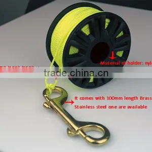 Scuba Diving Reel With 100 Feet Nylon Line Aluminum Fishing Reel thumbnail-3