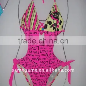 New Designed Baby Girls' Fashion Swimwear, One-piece Swimsuit thumbnail-1