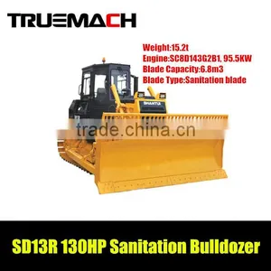 SHANTUI 130HP SD13R Sanitation Bulldozer thumbnail-1