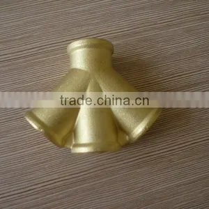 Brass NPT fe Male German Type Four Way Air Quick Coupling thumbnail-1