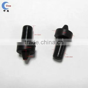 Black Custom Small Rubber Silicone Spigot thumbnail-1