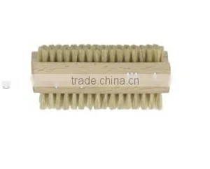 Natural Boar Bristles Wooden Nail Brush thumbnail-1