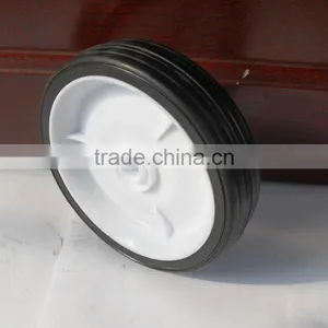 Solid Rubber Wheel for Small Wood Wagon thumbnail-2