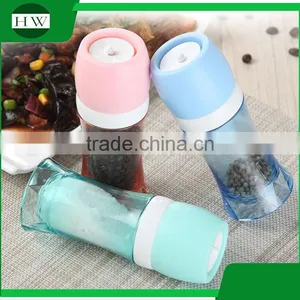 Multipurpose Plastic Manual Spice Bottle Jar Pepper Grinder Grater Mill thumbnail-1