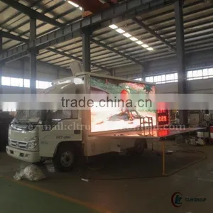 P8 Fullcolor Screen 4*2 FORLAND LED Advertising Truck for Sale thumbnail-1