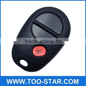 KEYLESS REMOTE ENTRY KEY FOR TOYOTA TRANSMITTER ALARM GQ43VT20T / 3 BUTTON thumbnail-1