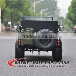 Hot Selling Army Green Kids Mini Jeep Willys thumbnail-4