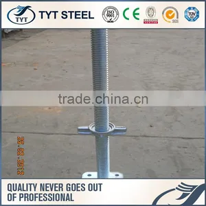 Easy Handle Screw Jack With Swivel Base Plate With CE Certificate thumbnail-1