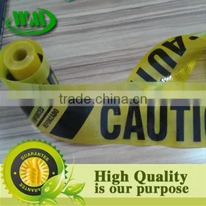 High Quality pe Woven Cloth Printable Plastic Caution Tape thumbnail-3