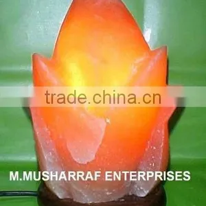 Himalayan Rock Salt Flower Lamp thumbnail-1