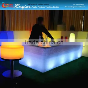 Plastic PE Material Glow Led Bar Sofa thumbnail-6