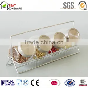 Sealed Glass Salt Pepper Canister Storage Jar thumbnail-3