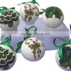 High Quality Polyfoam Christmas Ball for Gifts thumbnail-1