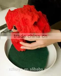Green Round Cyclinder Shape Floral Foam Plate for Round Flower Box for Valentine's Day thumbnail-6