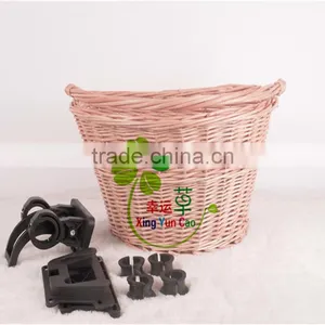 Wholesale Wicker Bicycle Basket With Quick Release thumbnail-1