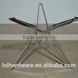 Stainless Steel Base Glass Coffee Table thumbnail-3