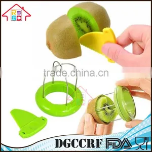 NBRSC TOP & HOT SELL Green Kiwi Fruit Cut Digging Core Twister Slicer Kitchen Peeler Tool Cutter Device for Fruit Salad thumbnail-5
