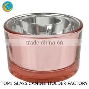 Multi Candle Holders Flared Tealight Glass Cup Purple Glass thumbnail-3