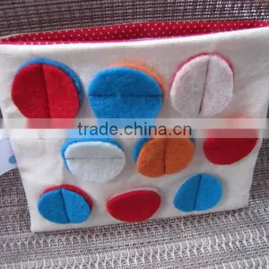 High Quality New Fancy Custom Polyester Felt Black Coffee Sleeve Cup Sleeve With Handle Manufacturer in China thumbnail-1