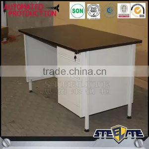 Wood Metal Mixed Material Modern Cheap Computer Desk Tables thumbnail-3