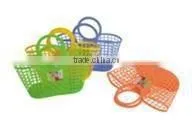 PE Plastic Basket With Handle/Storage Basket/food Basket thumbnail-2