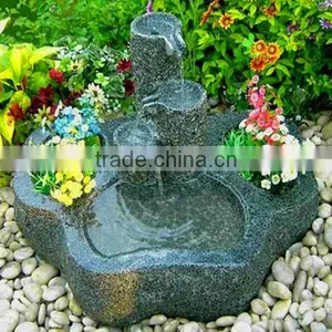 Hotel Garden Granite Led Light Indoor Water Fountain Design thumbnail-1