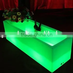 Plastic PE RGB 16 Colors Changing Led Flower Pots, LED Ice Bucket thumbnail-2