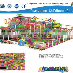 $39/sq.m CHD-474 Public Area Attractive Children Indoor Playground Big Slides for Sale thumbnail-1