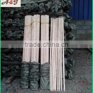 Factory Price Round Wood Poles, Natural Wooden Pole thumbnail-2
