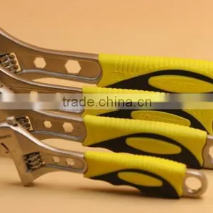 Nickel Plated Adjustable Spanner Wrench thumbnail-3