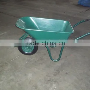 150kg Plastic Tray Wheelbarrow thumbnail-1