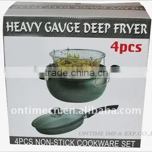 4PCS HEAVY GAVGE DEEP FRYER thumbnail-1