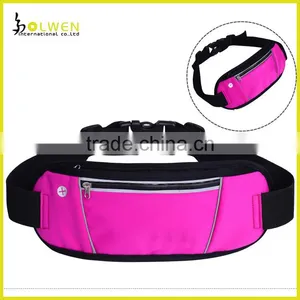 Zipper Closure Sports Waist Belt Money Bag Neoprene Running Bag thumbnail-5