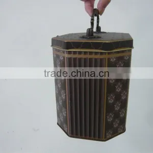 Jewelry Tin Box With Retro Handle thumbnail-3