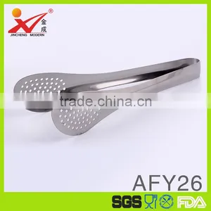AFY26 Wholesale Kitchen and Barbecue Grill Stainless Steel Food Tong thumbnail-1